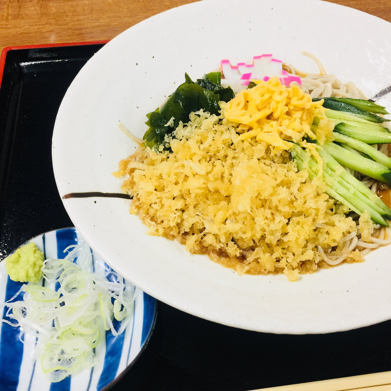 冷やしたぬきそば(末広 )