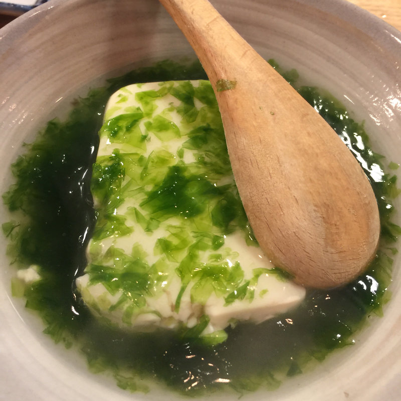 生海苔豆腐(大衆居酒屋かのや本店・串揚げかのや)