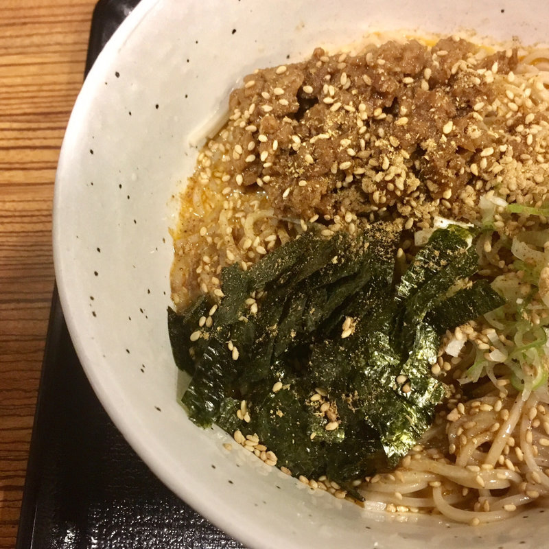冷やし担々蕎麦(そば処 はまなす)