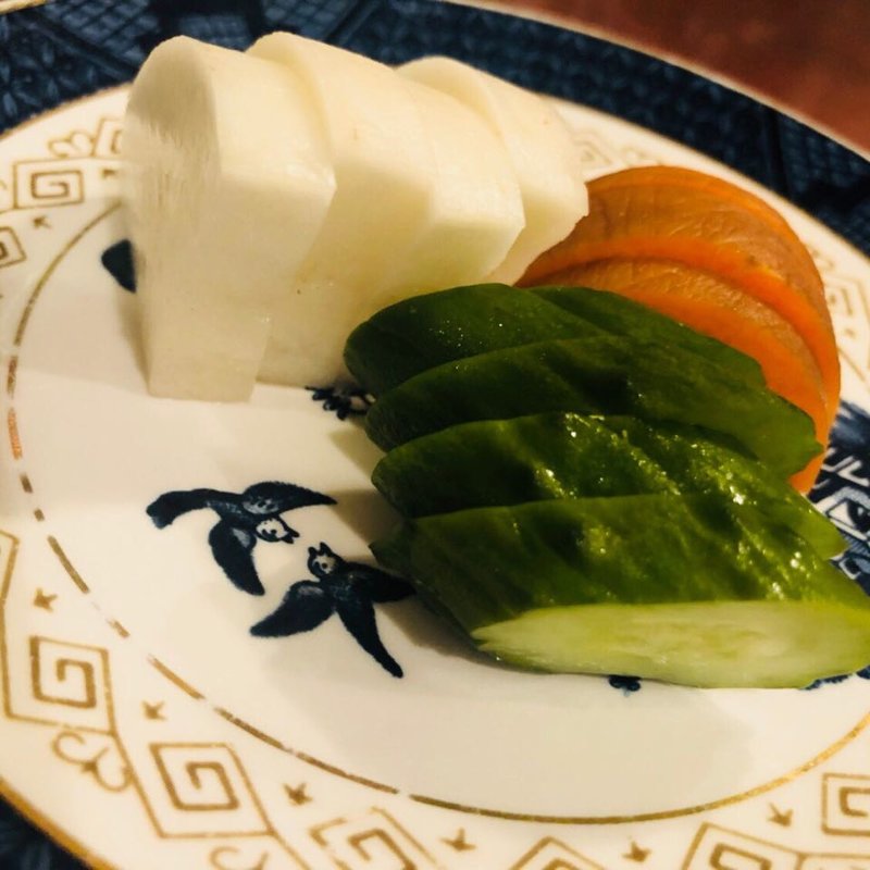 漬物(按田餃子 代々木上原店)