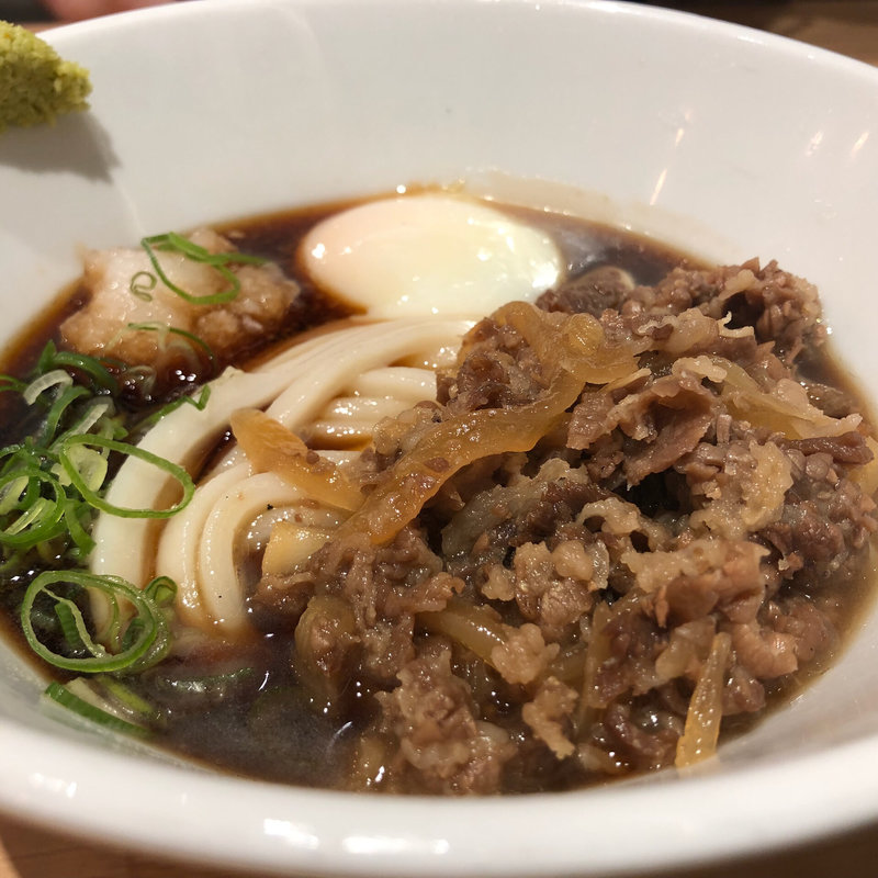 肉玉ぶっかけ(本町製麺所 天 ルクア大阪店)