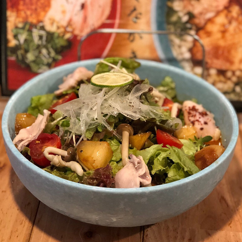 白桃冷製辛味噌ヌードル(創作らーめん style林)