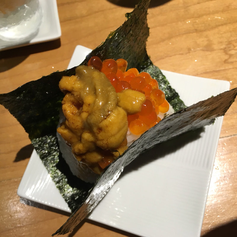 ウニといくらのオニギリ(立呑み8 )
