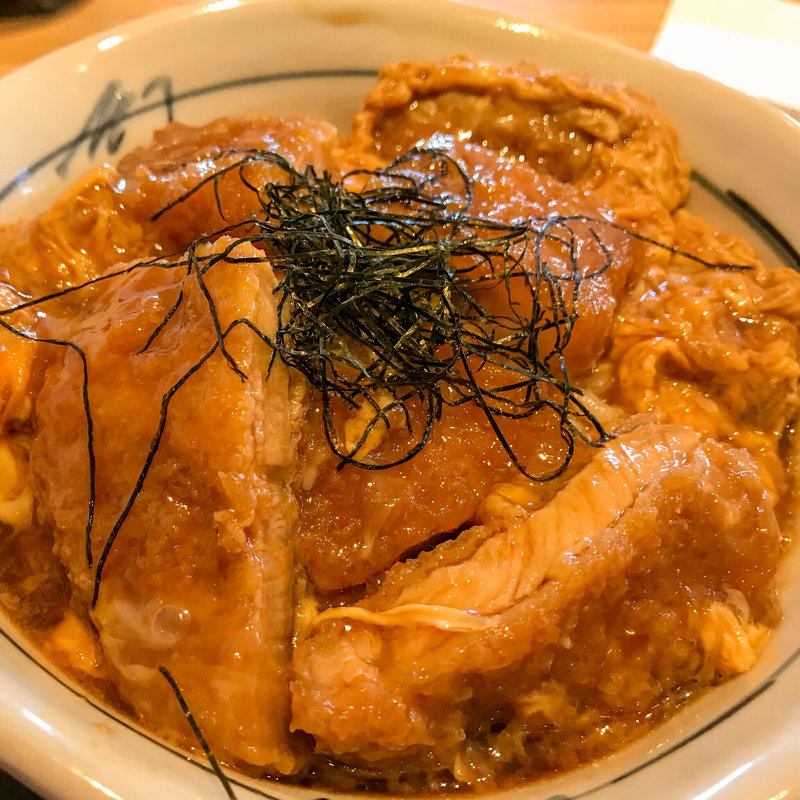 かつ丼(みの勝はなれ)