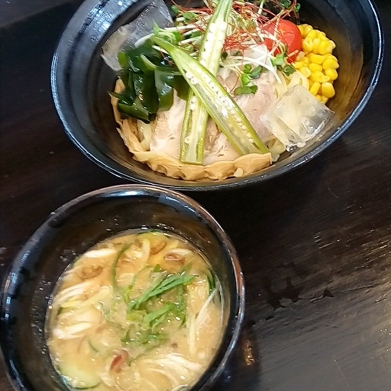 冷汁つけ麺(麺や 笑 ～sho～)