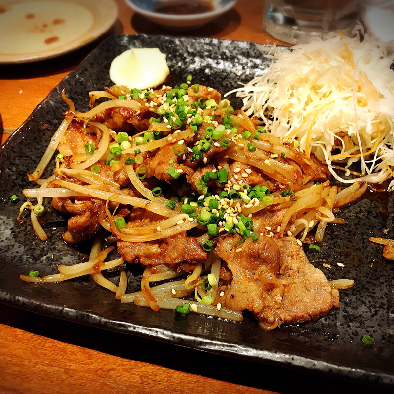 生姜焼き(庵GuRi中目黒)