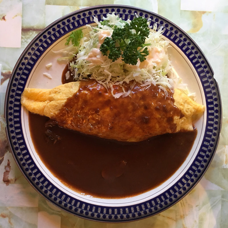 オムライス(純喫茶フルール)