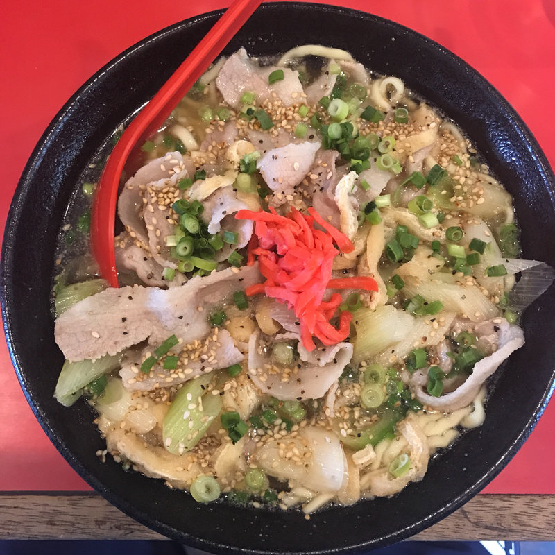 肉刻みそば(楽園食堂うるま島 )