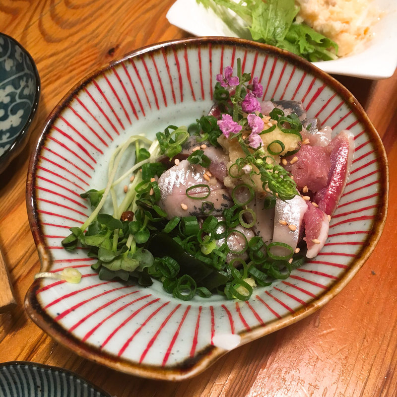 いわしたたき(立ち飲み ますらお)