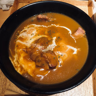 オムチキンカレー丼(百鳥)