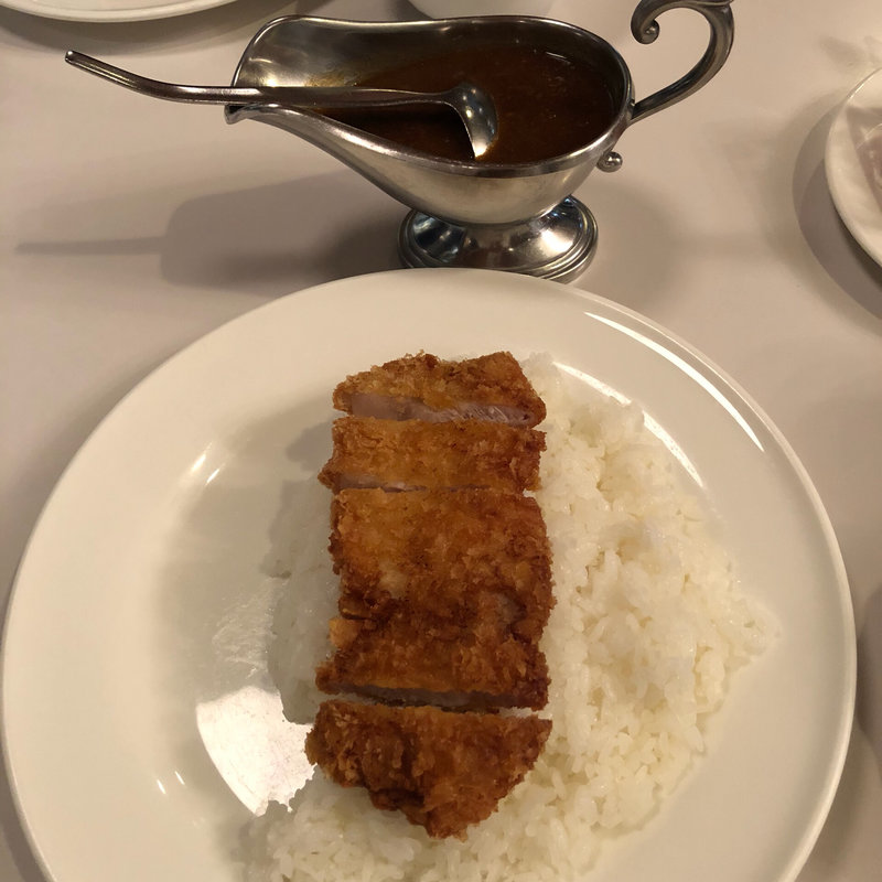 カツカレー(レストラン清海)