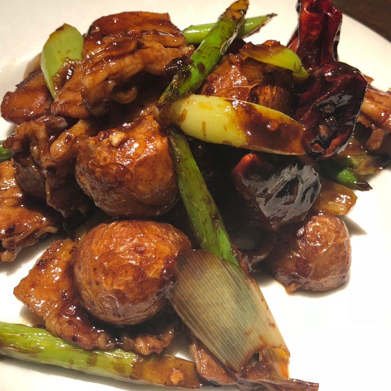 酢豚(黒猫夜 赤坂店)