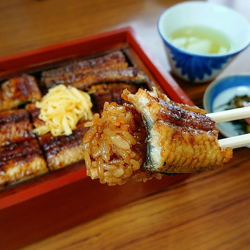 セイロ蒸し(うなぎの 千年家（ちとせや）)