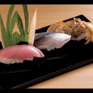 中とろ、小肌、蛤(浅田屋 日本橋高島屋 )