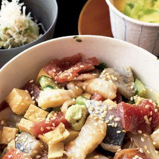 吹き寄せばらちらし(銀座 鮨 おじま)
