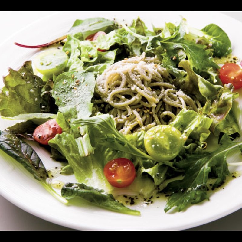 イタリアン十割蕎麦サラダ（ハーフ）(十割つけ蕎麦ムラマサ)