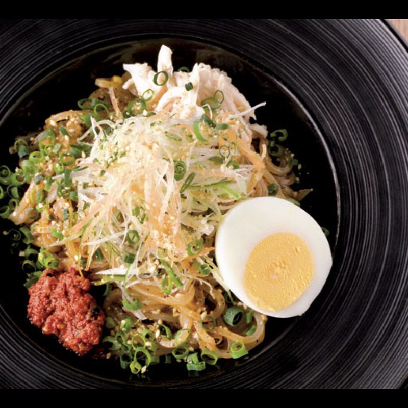 谷中冷麺（黒）(焼肉炭聖 谷中店)