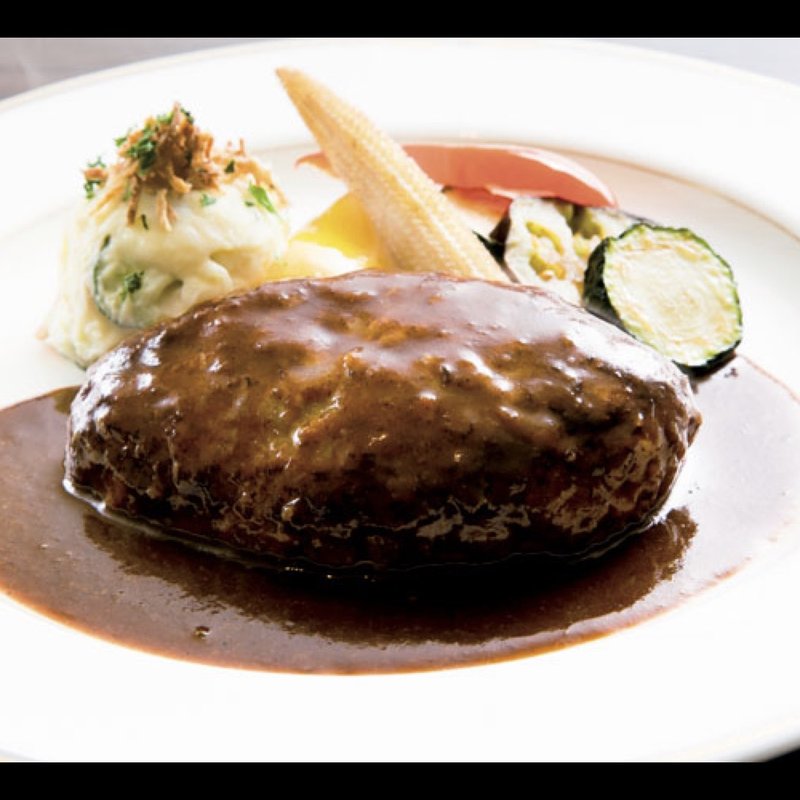 ハンバーグステーキ(くるみ )