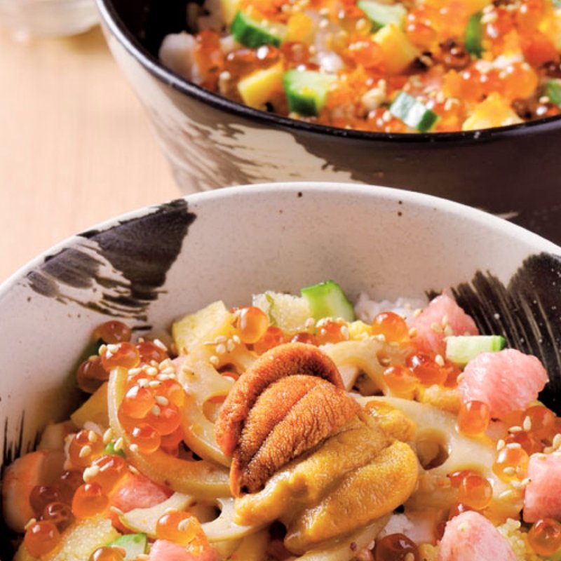 上ばらちらし、ばらちらし(仙台下駄や （せんだいげたや）)