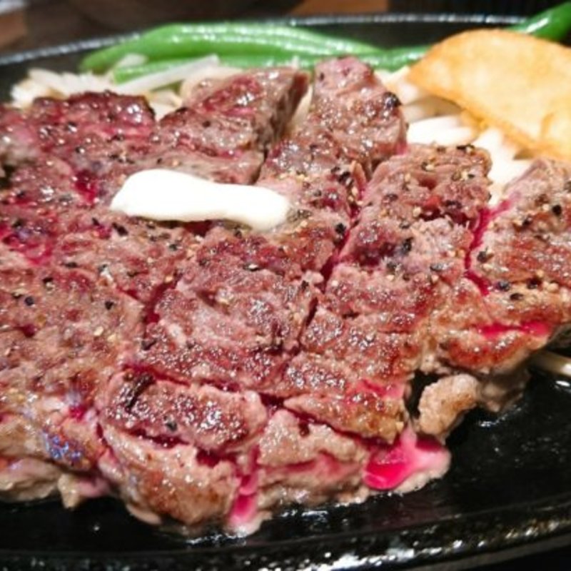 プレミアム チャックアイステーキ(1ポンドの ステーキ ハンバーグ タケル 福島店)