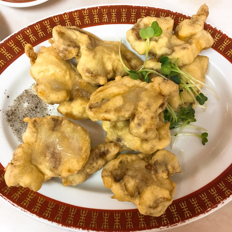 豚肉のてんぷら(餃子 李)
