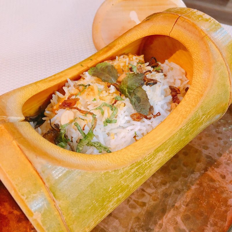 竹筒のビリヤニ(バンゲラズキッチン （Bangera's Kitchen）)