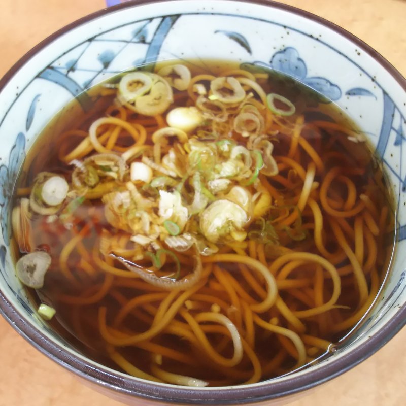 セットのミニそば(かしわや 鹿島田店)