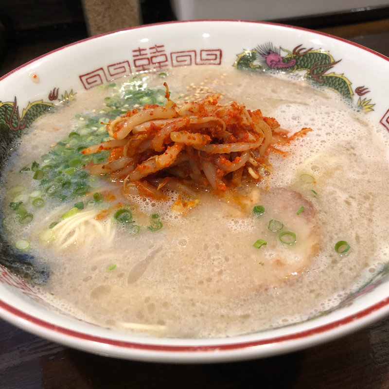 豚骨ラーメン(ラーメン 晴れる家)