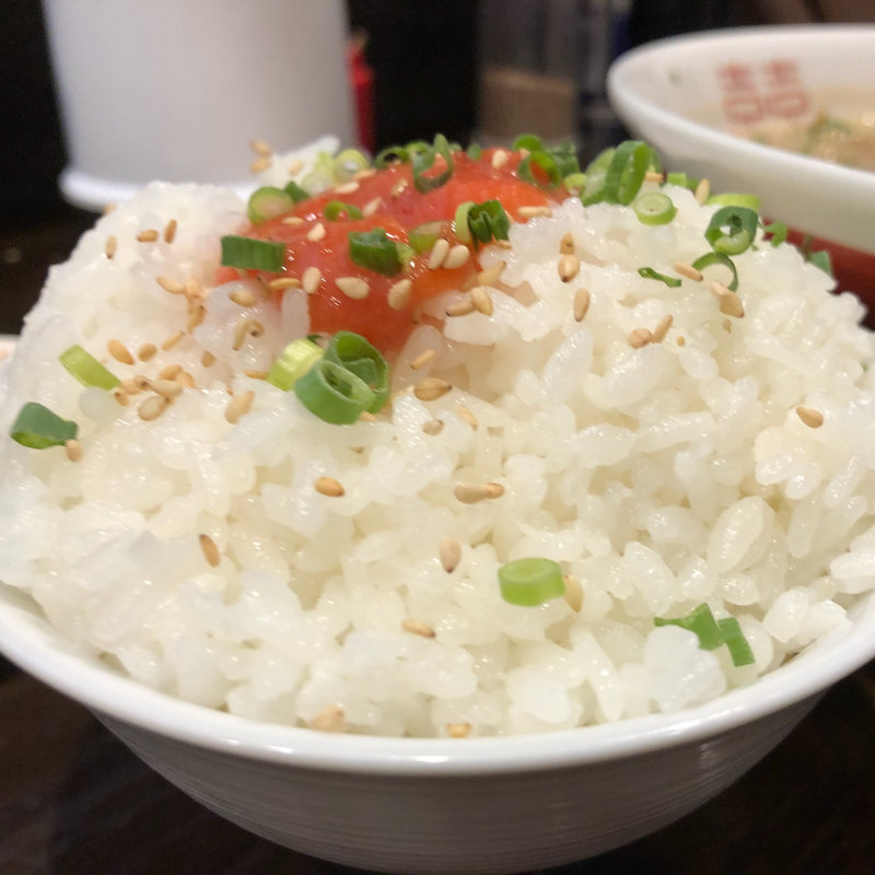 明太子ごはん(ラーメン 晴れる家)