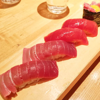鮪づくし(築地玉寿司 池袋サンシャイン店)
