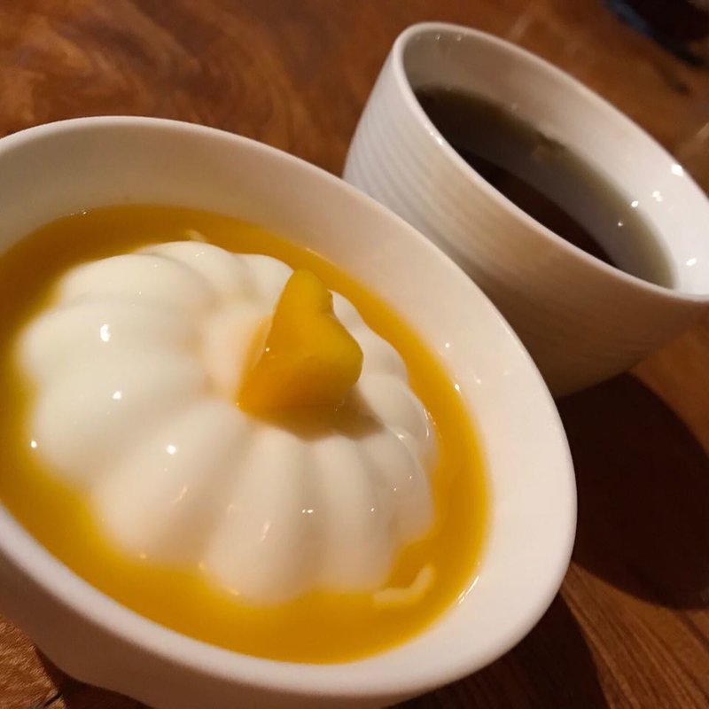 ディナーコース 杏仁豆腐(旬菜中房 和華（のどか）)