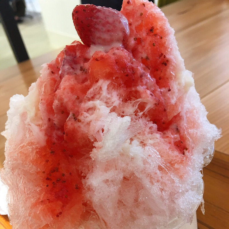 かき氷 いちごみるく(Meal MUJI 有楽町 （ミール ムジ）)