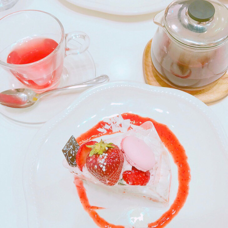 あまおうのクッキークリームタルト(ラ・メゾン アンソレイユターブル ルミネ立川店)