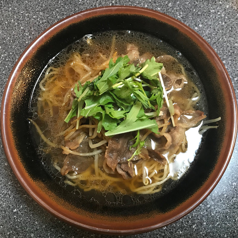 ジンギスカンラーメン(鍋匠)