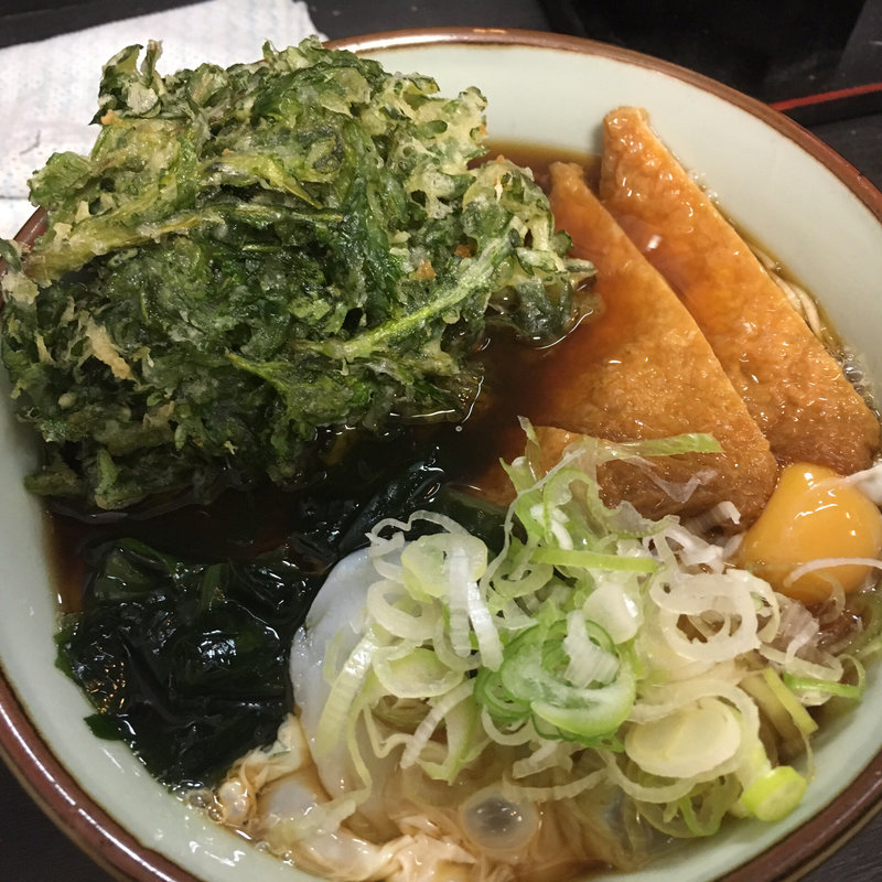 春菊天そばキツネトッピング(文殊 両国駅前店 )