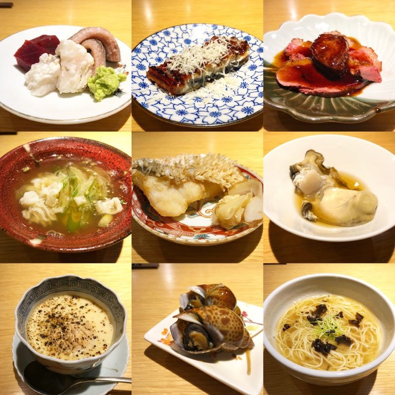 コース(春夏秋冬鮨ざこや)