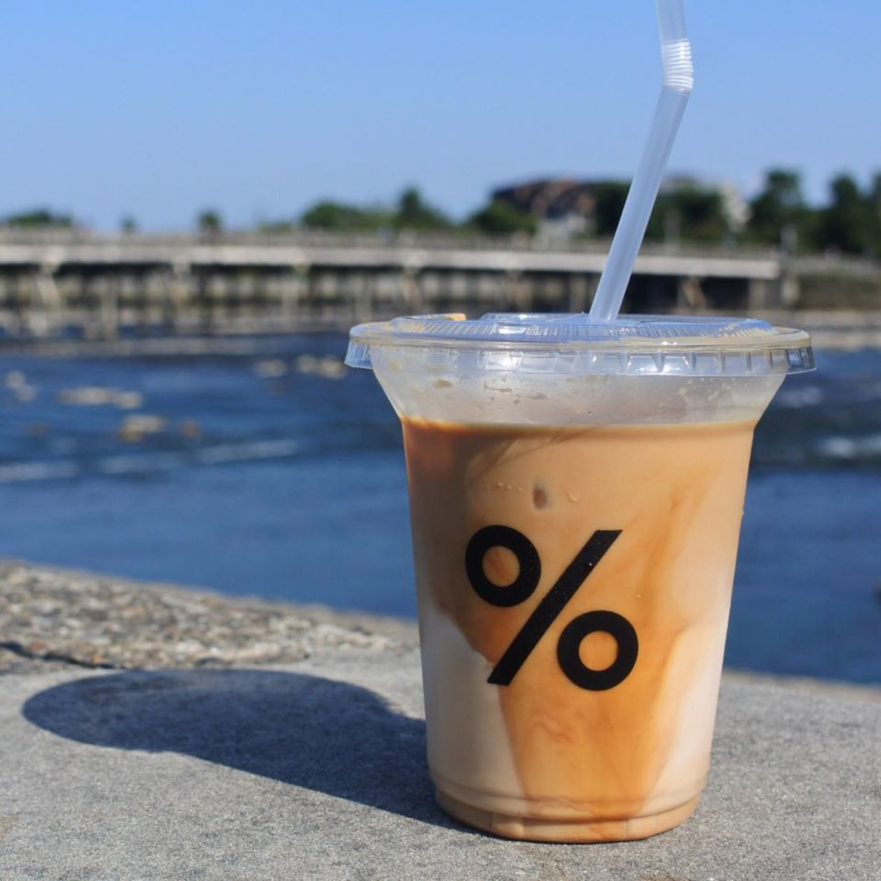 アイスカフェラテ(アラビカ京都 嵐山 )の口コミ一覧 | No.1のメニュー