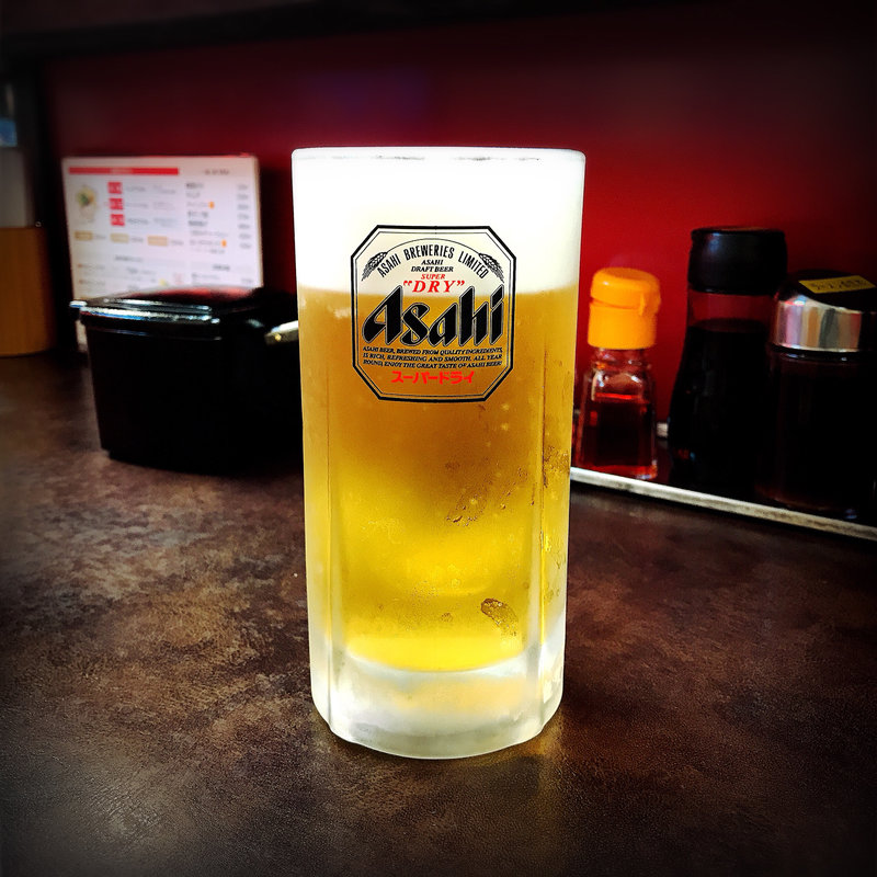 生ビール(天下一品 池尻店)