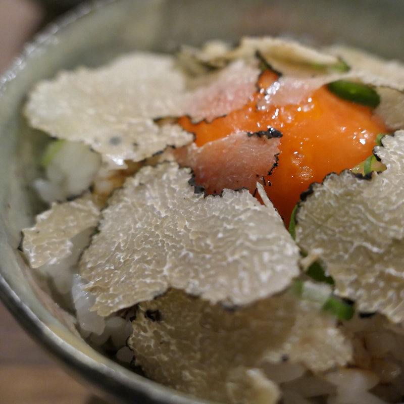 トリュフたまごかけご飯(北新地はらみ天満店)