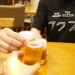 瓶ビール(久留米とんこつラーメン 花畑丸福(はなばたけまるふく))