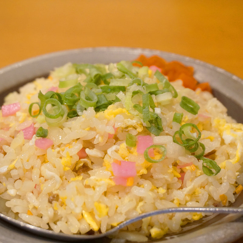 焼きめし半(久留米とんこつラーメン 花畑丸福(はなばたけまるふく))