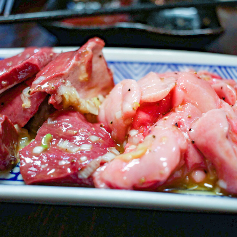 ハツとシビレ(激旨ホルモン魂 木場店 )