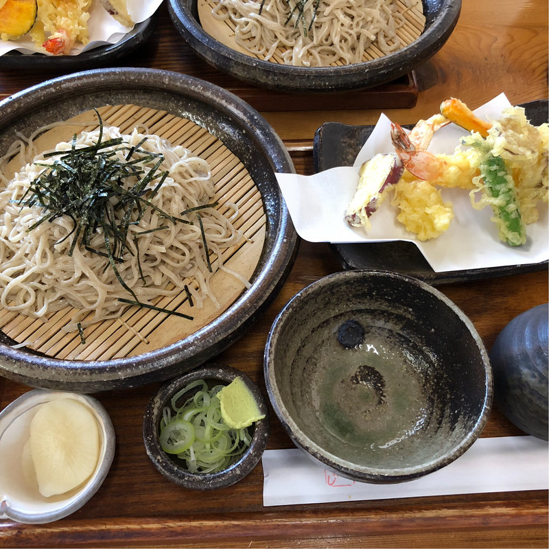 かき揚げそば(そば園 佐竹 （そばえん さたけ）)