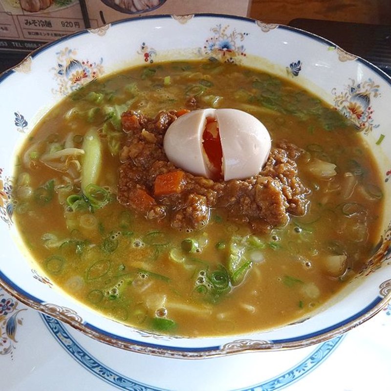 キーマカレーラーメン(はなまる亭 )