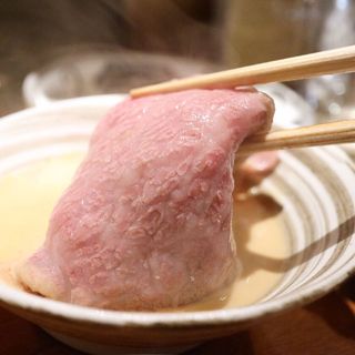 太田牛サーロインのしゃぶしゃぶ(東京肉しゃぶ家)