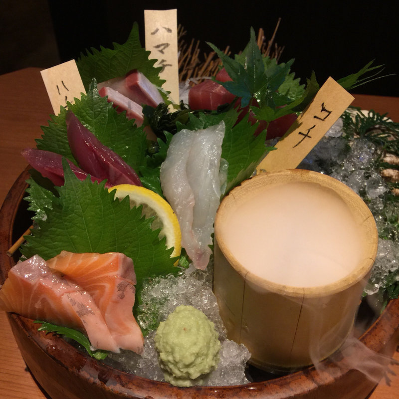 刺身5種盛り(おはし処 源ぺい JR尼崎駅前店 （おはしどころ げんぺい）)