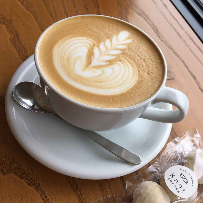 カフェラテ(Knot coffee )