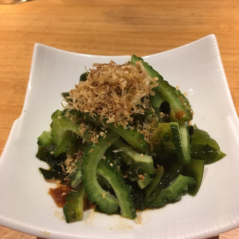 ゴーヤ若布梅ポン酢(立呑み8 )