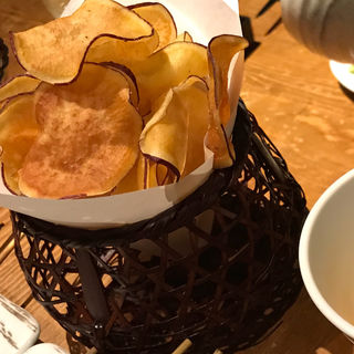 おさつチップス(個室と鶏料理 とりひめ 難波店)