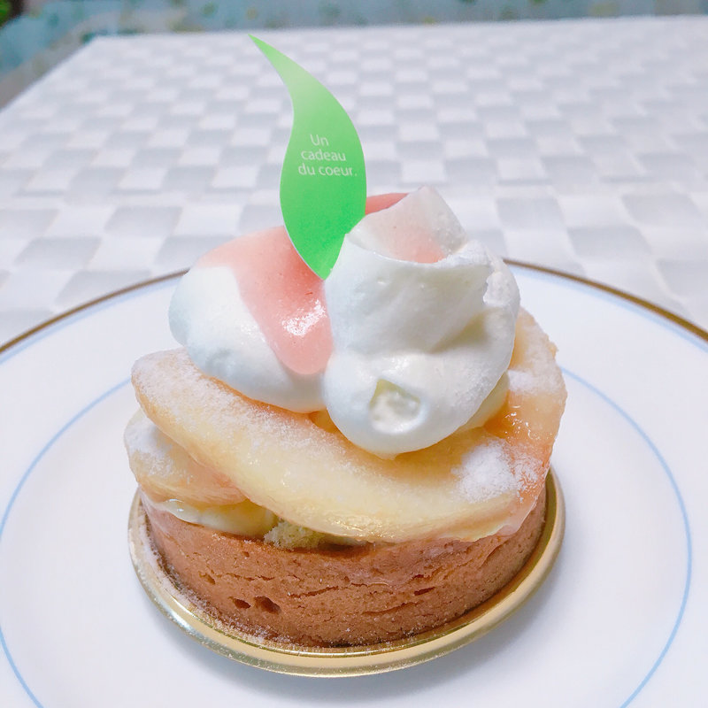 白桃のタルト(パティスリー アーブル)